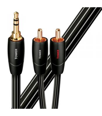 AUDIOQUEST Tower RCA/Jack 3.5mm (3m) - Câbles RCA/Mini-jack 