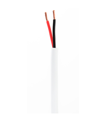 ICE Premium Grade Speaker Cable 16 AWG 2 Core, White